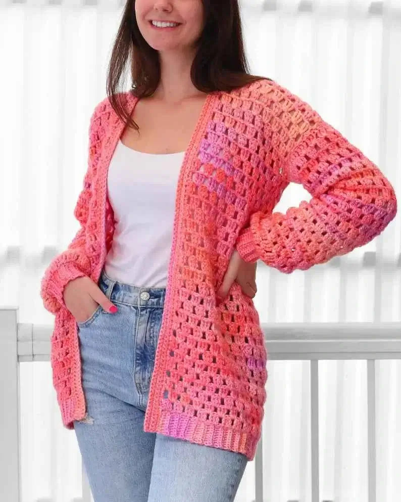 colorful cardigans